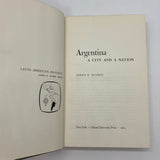 Argentina: A City and a Nation (1964) James Scobie Hardcover Dust Jacket