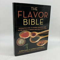 The Flavor Bible (2019) Karen Page & Andrew Dornenburg Hardcover DJ Very Good