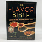 The Flavor Bible (2019) Karen Page & Andrew Dornenburg Hardcover DJ Very Good