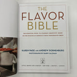 The Flavor Bible (2019) Karen Page & Andrew Dornenburg Hardcover DJ Very Good