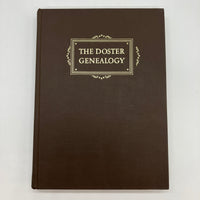 The Doster Genealogy by Mrs. Ben Hill Doster 1987 Wadsworth Doster HC Very Good