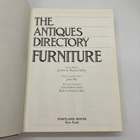 The Antiques Directory Furniture (1988) Judith & Martin Miller Hardcover Good