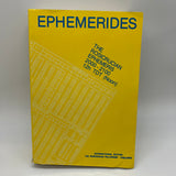 Ephemerides Rosicrucian Ephemeris 2000-2100 12h TDT Noon Int'l Ed. PB Acceptable