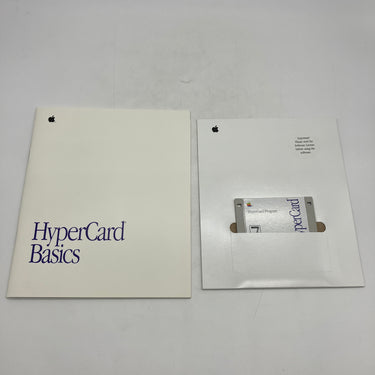 HyperCard 7 Program Manual & Disk 690-5765-A (1991) Apple Computer Used