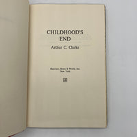 Childhood's End (1953) Arthur C. Clarke BCE Book Club Edition Hardcover  DJ Good