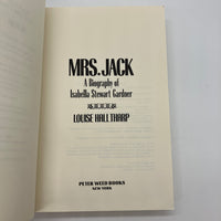 Mrs. Jack: A Biography of Isabella Stewart Gardner (1984) Louise Hall Tharp Paperback Good