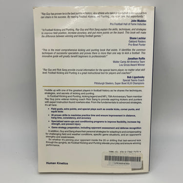 Football Kicking and Punting (2009) Ray Guy & Rick Sang Paperback Acceptable