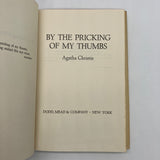 By The Pricking Of My Thumbs (1968) Agatha Christie BCE Book Club Edition Hardcover Very Good