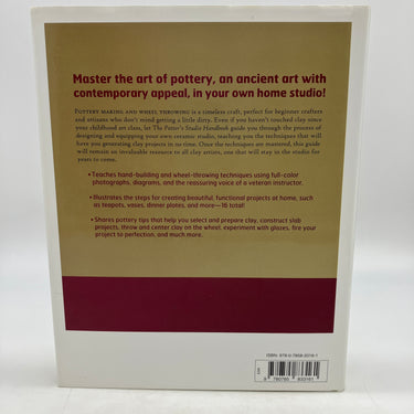 The Potter's Studio Handbook: Hand & Wheel-Thrown Ceramics (2016) Muller HC VG