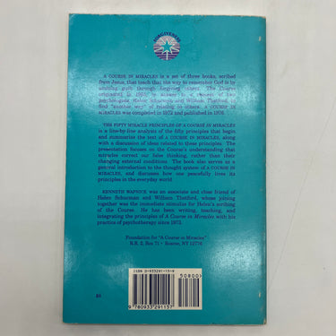 Fifty Miracle Principles: Course in Miracles 3rd Ed 1992 Kenneth Wapnick PB Good