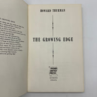 The Growing Edge (1974) Howard Thurman Sermons Christian Living Paperback Good