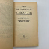 The Campaigns of Alexander 1979 Arrian Alexander the Great War History PB Good