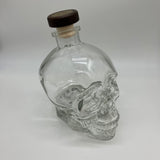 3 Lot Empty Crystal Head Vodka Skull 750mL & 50mL KAH Tequila Glass Bottles