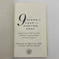 The 9 Steps to Keep the Doctor Away (2010) Dr. Rashid Buttar Hardcover Very Good