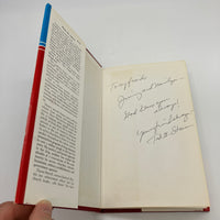 Signed Ted Stone Somebody Special (1984) Leather Hardcover Dust Jacket Very Good