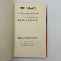 The Image What Happened to the American Dream (1961) Daniel Boorstin UK HC Good