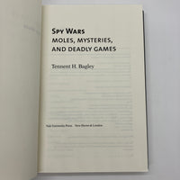 Spy Wars (2007) Tennent Bagley CIA Officer of KGB Counterintelligence HC Very Good