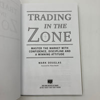 Trading in the Zone (2000) Mark Douglas Stocks & Finance Hardcover DJ Very Good