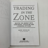 Trading in the Zone (2000) Mark Douglas Stocks & Finance Hardcover DJ Very Good