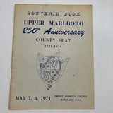 A History of Upper Marlboro, Prince George's County, Maryland 1971 James Shreve