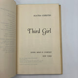 Third Girl 1966 Agatha Christie Poirot BCE Book Club Edition Hardcover Very Good