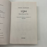1Q84: Books One and Two (2012) Haruki Murakami Sci-Fi Paperback Good
