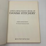 Gerda Bengtsson's Book of Danish Stitchery 1972 Hardcover Dust Jacket Very Good