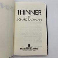 First Book Club Edition Thinner (1984) Richard Bachman Stephen King BCE HC Good