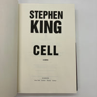 Cell (2006) Stephen King Hardcover Dust Jacket First Edition Very Good