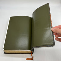 ESV Study Bible Trutone ForestTan Trail Design 2008 Crossway Imitation Leather