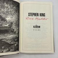 Rose Madder (1995) Stephen King HC Full Size Book Club Edition BCE Very Good
