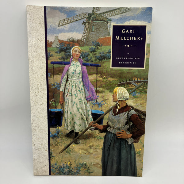 Gari Melchers: A Retrospective Exhibition 1990 Biography & Fine Art Painting Catalog PB Good