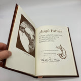 Aesop's Fables (1979) Easton Press 100 Greatest Illustrated Leather HC Like New