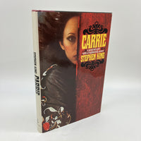 Carrie 1974 Stephen King Hardcover DJ Full Size Book Club Edition BCE Very Good