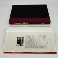 Carrie 1974 Stephen King Hardcover DJ Full Size Book Club Edition BCE Very Good