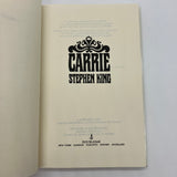 Carrie 1974 Stephen King Hardcover DJ Full Size Book Club Edition BCE Very Good