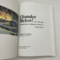 Thunder Below! USS Barb WW2 Submarine (1992) Eugene Fluckey Hardcover  DJ Good