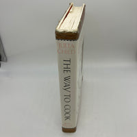 Signed Julia Child The Way To Cook (1989) Hardcover Dust Jacket Poor Condition