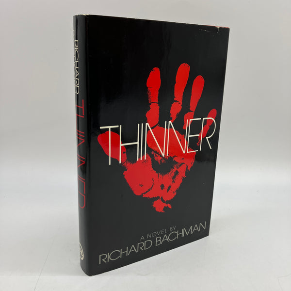 First Book Club Edition Thinner (1984) Stephen King Hardcover DJ BCE H468 Good
