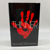 First Book Club Edition Thinner (1984) Stephen King Hardcover DJ BCE H468 Good