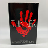 First Book Club Edition Thinner (1984) Stephen King Hardcover DJ BCE H468 Good