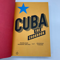 Cuba The Cookbook (2018) Madelaine Galvez Imogene Tondre Phaidon Hardcover Good