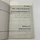 First Edition The Bluegrass Conspiracy (1990) Sally Denton True Crime HC DJ Good