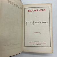 Illustrated The Child's Bible Stories 1864 Antiquarian Hardcover Set Acceptable