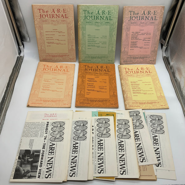 6 Lot A.R.E. Journal 1973 Edgar Cayce Association for Research and Enlightenment