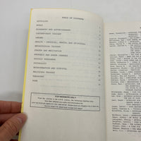 A.R.E. Library Book List 1970s Edgar Cayce ARE Press Spiritual Bibliography Good