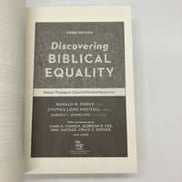 Discovering Biblical Equality Third Edition (2021) Pierce Westfall PB Like New