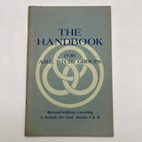 The Handbook for A.R.E. Study Groups (1972) A.R.E. Press Edgar Cayce Booklet VG