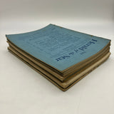 10 Issue Lot The Herald of the Star Magazine 1920s J. Krishnamurti Ojai CA Good