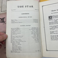 11 Issue Lot The Star International Magazine 1928-29 J Krishnamurti Ojai CA Good